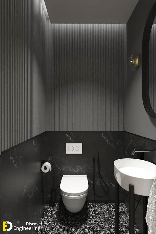 sort vægpanel badeværelse 2