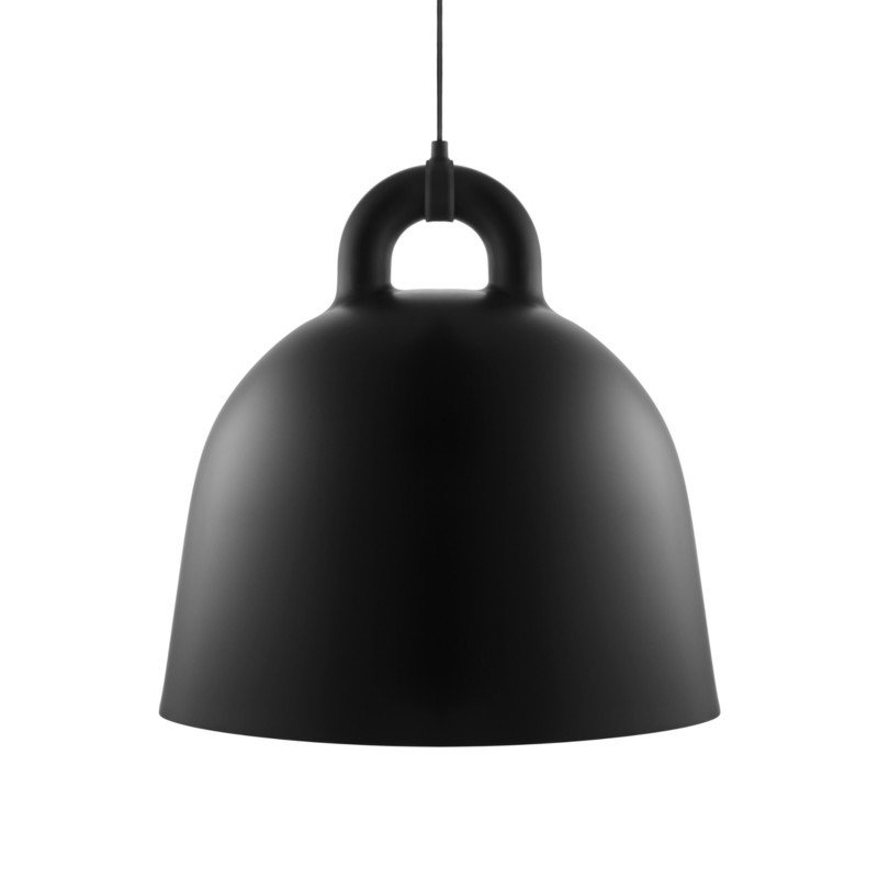 Ikke vigtigt struktur Preference Normann Copenhagen Bell Lampe Sort (Lille ) - Pendler - WE DO BLACK